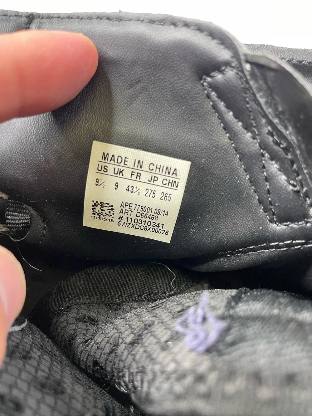 adidas velcro wear
